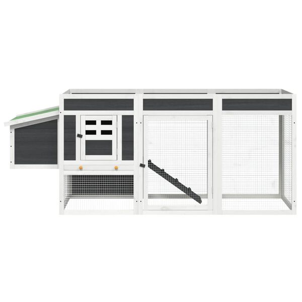 vidaXL &Kappa;&omicron;&tau;έ&tau;&sigma;&iota; &Gamma;&kappa;&rho;&iota; 204 x 50 x 84 &epsilon;&kappa;. &alpha;&pi;ό &Mu;&alpha;&sigma;ί&phi; &Xi;ύ&lambda;&omicron; &Pi;&epsilon;ύ&kappa;&omicron;&upsilon;