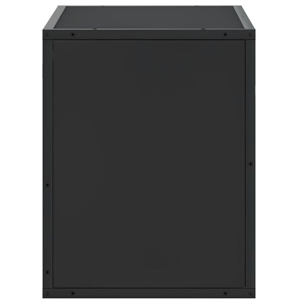 vidaXL Έπιπλο Τηλεόρασης Μαύρο 60x31x39,5 εκ. Επεξεργ. Ξύλο / Μέταλλο