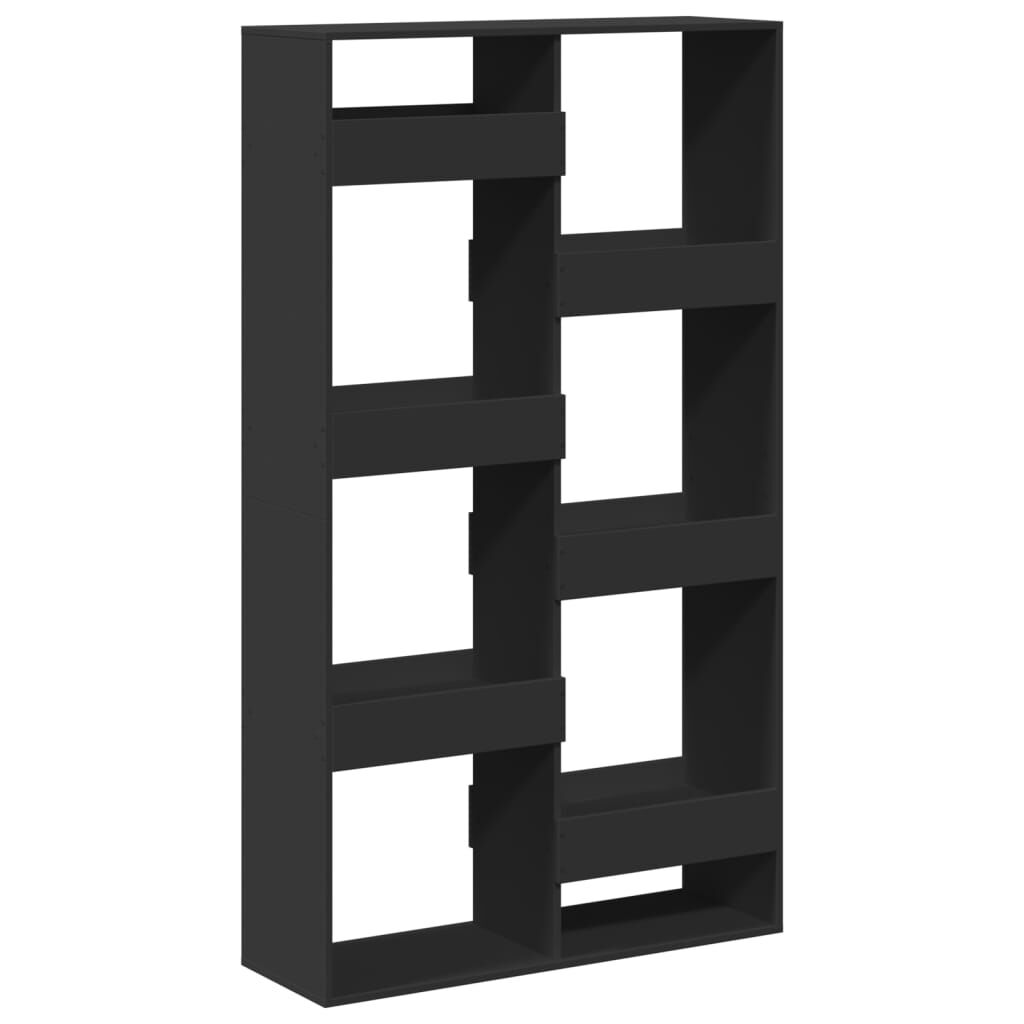 vidaXL Βιβλιοθήκη Μαύρη 100x33x175 εκ. από Επεξεργασμένο Ξύλο