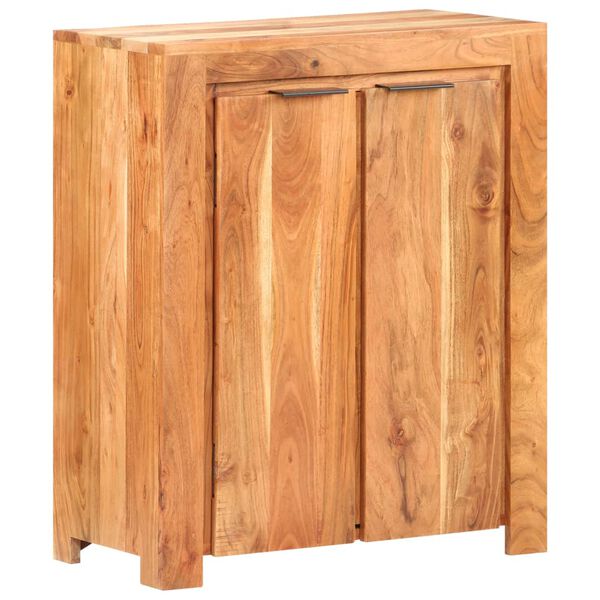 vidaXL Ντουλάπι 59 x 33 x 75 εκ. από Μασίφ Ξύλο Ακακίας