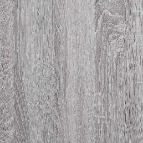 vidaXL Τραπεζαρία Γκρι Sonoma 120 x 60 x 76 εκ. από Επεξεργασμένο Ξύλο