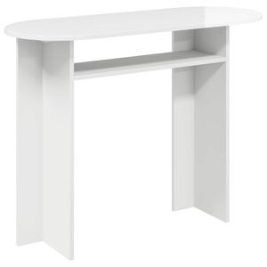 vidaXL &Tau;&rho;&alpha;&pi;έ&zeta;&iota; &kappa;&omicron;&nu;&sigma;ό&lambda;&alpha;&sigmaf; &Gamma;&upsilon;&alpha;&lambda;&iota;&sigma;&tau;&epsilon;&rho;ό &Lambda;&epsilon;&upsilon;&kappa;ό 100 x 39,5 x 75 &epsilon;&kappa;