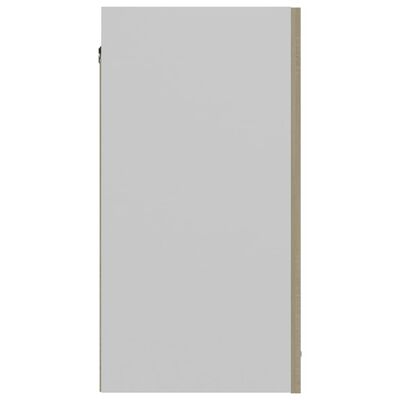 vidaXL Ντουλάπι Κρεμαστό Sonoma Δρυς 60 x 31 x 60 εκ. από Μοριοσανίδα