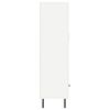 vidaXL Ντουλάπα Λευκή 69,5 x 31 x 115 εκ. από Επεξεργασμένο Ξύλο