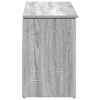 Πάγκος παπουτσιών vidaXL Γκρι Sonoma 102x30,5x45cm Κατασκευασμένο ξύλο