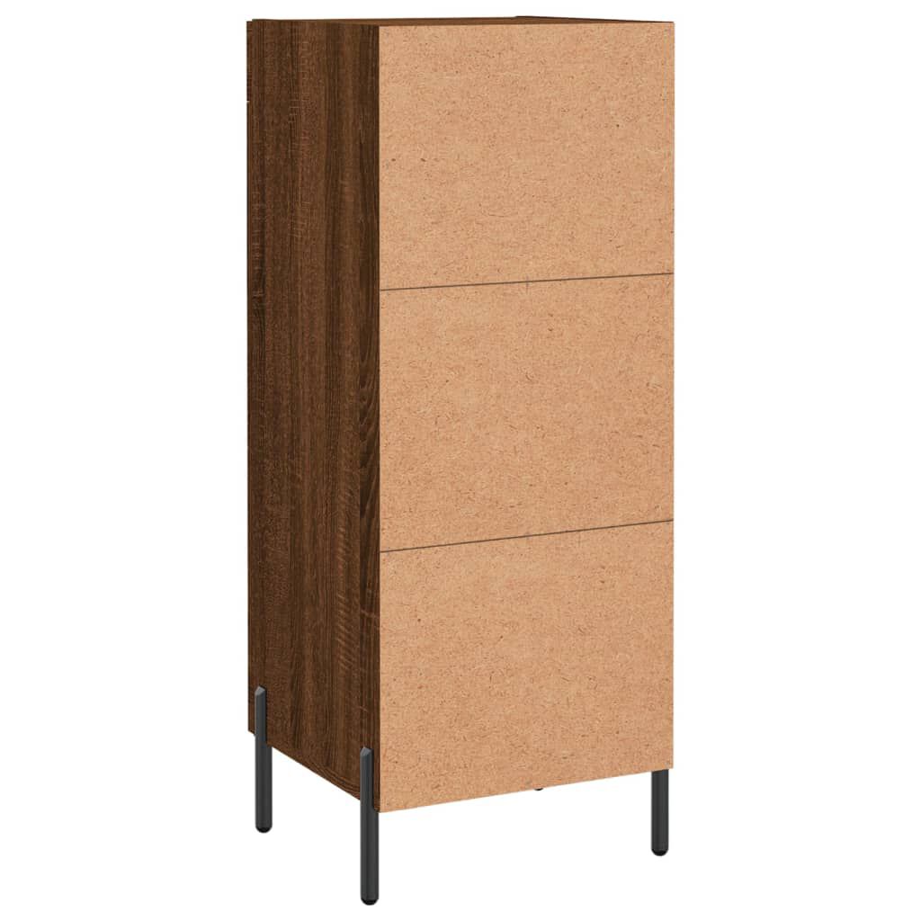 vidaXL Ντουλάπι Καφέ Δρυς 34,5 x 34 x 90 εκ. Επεξεργασμένο Ξύλο