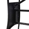 vidaXL Τραπέζι Κήπου Μαύρο 170 x 80 x 74 εκ. από Συνθετικό Ρατάν