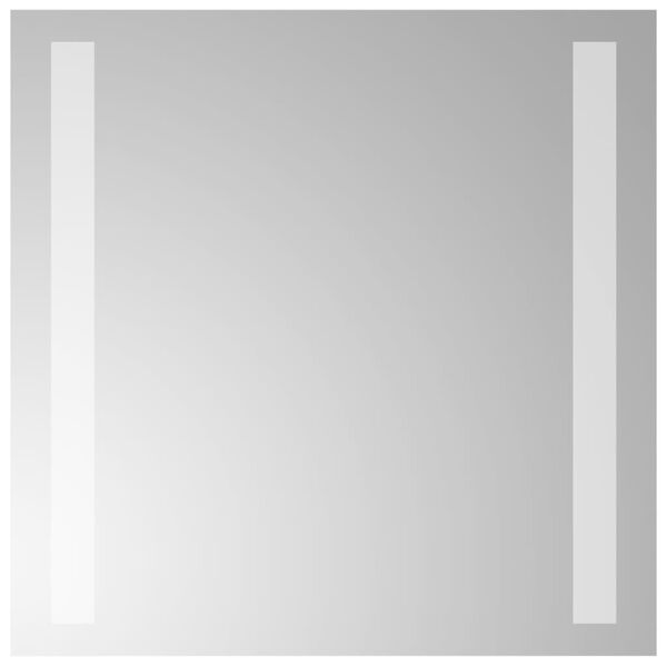 vidaXL Καθρέφτης Μπάνιου με LED 30x30 εκ.