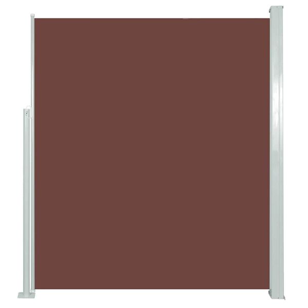 vidaXL Σκίαστρο Πλαϊνό Συρόμενο Καφέ 160 x 500 εκ.