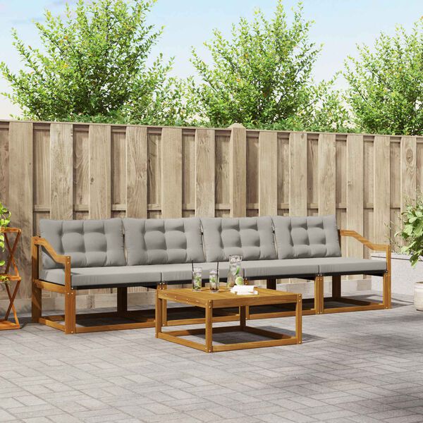 vidaXL &Sigma;&epsilon;&iota;&rho;ά &Kappa;&alpha;&nu;&alpha;&pi;έ &Epsilon;&xi;&omega;&tau;&epsilon;&rho;&iota;&kappa;&omicron;ύ 5 pcs &Phi;&upsilon;&sigma;&iota;&kappa;ό &kappa;&alpha;&iota; &Alpha;&nu;&omicron;&iota;&chi;&tau;ό &Gamma;&kappa;&rho;&iota;