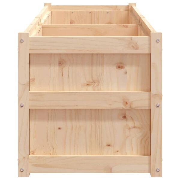 vidaXL Ζαρντινιέρα 180 x 50 x 50 εκ. από Μασίφ Ξύλο Πεύκου