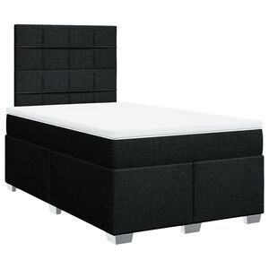 vidaXL &Kappa;&rho;&epsilon;&beta;ά&tau;&iota; Boxspring &mu;&epsilon; &Sigma;&tau;&rho;ώ&mu;&alpha; &Mu;&alpha;ύ&rho;&omicron; 120x200 &epsilon;&kappa;. &Upsilon;&phi;&alpha;&sigma;&mu;ά&tau;&iota;&nu;&omicron;