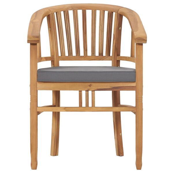 vidaXL &Sigma;&epsilon;&tau; &Tau;&rho;&alpha;&pi;&epsilon;&zeta;&alpha;&rho;ί&alpha;&sigmaf; &Kappa;ή&pi;&omicron;&upsilon; 5 &tau;&epsilon;&mu;. &alpha;&pi;ό &Mu;&alpha;&sigma;ί&phi; &Xi;ύ&lambda;&omicron; Teak &mu;&epsilon; &Mu;&alpha;&xi;&iota;&lambda;ά&rho;&iota;&alpha;