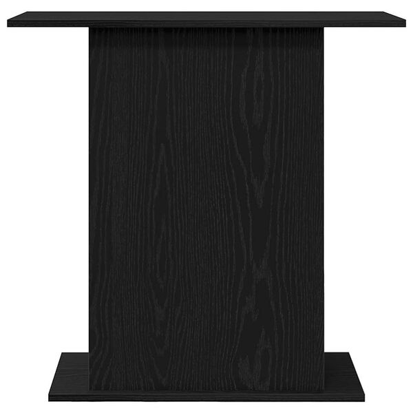 vidaXL Βάση Ενυδρείου Μαύρη Δρυς 75x36x72,5 εκ. από Τεχνητό Ξύλο