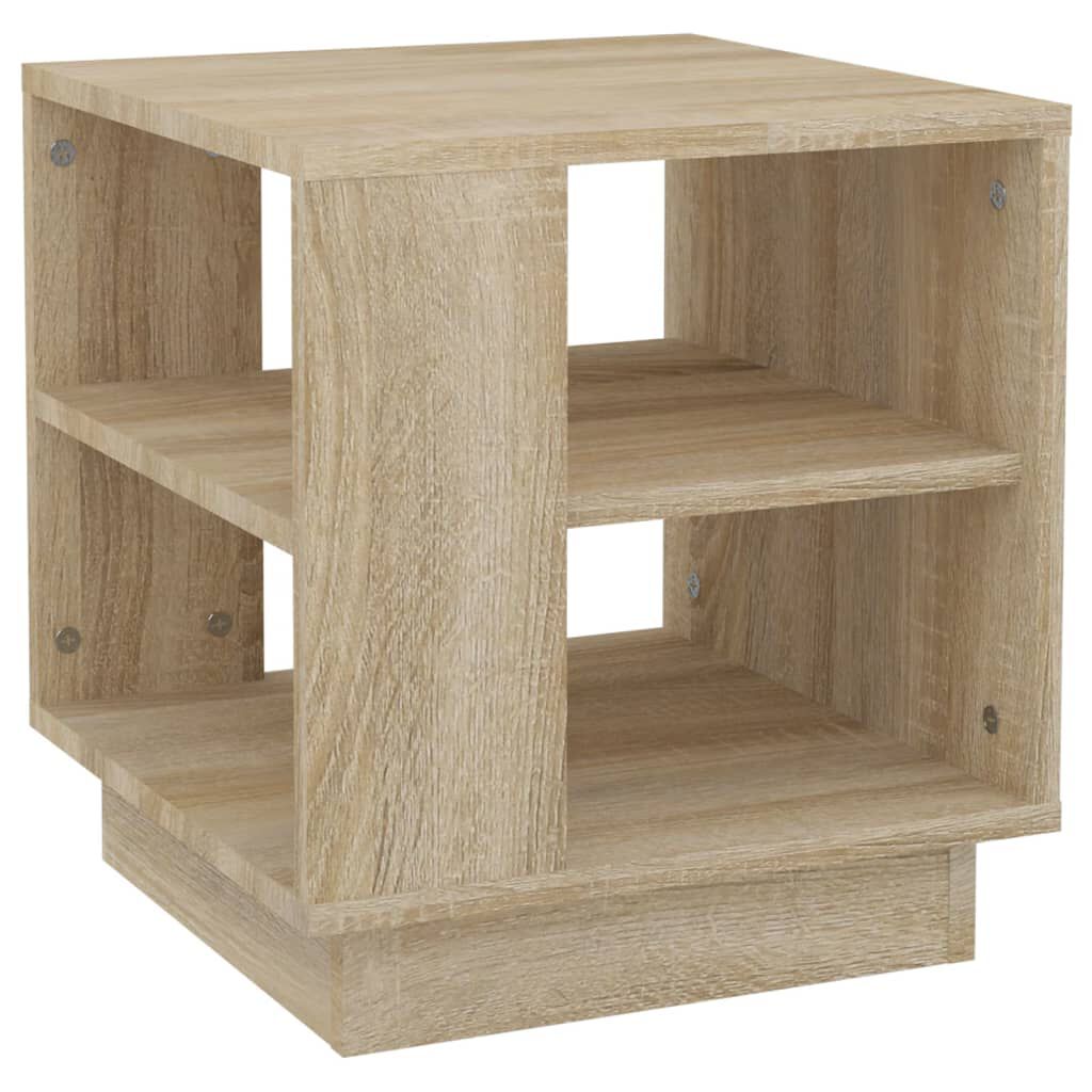 vidaXL Τραπεζάκι Σαλονιού Sonoma Δρυς 40x40x43 εκ. Επεξεργασμένο Ξύλο