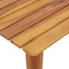 vidaXL Κήπου Καρέκλες με Τραπέζι 3 pcs Γκρι 45 x 45 x 40 cm