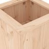 vidaXL Ζαρντινιέρα Παγκάκι 184,5x39,5x56,5 εκ. από Μασίφ Ξύλο Πεύκου