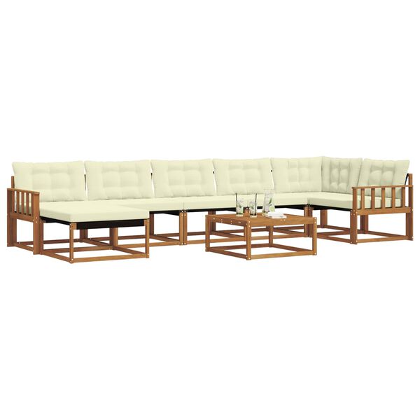 vidaXL &Sigma;&epsilon;&iota;&rho;ά &Kappa;&alpha;&nu;&alpha;&pi;έ &Epsilon;&xi;&omega;&tau;&epsilon;&rho;&iota;&kappa;&omicron;ύ &mu;&epsilon; &mu;&alpha;&xi;&iota;&lambda;ά&rho;&iota; 22 pcs &Phi;&upsilon;&sigma;&iota;&kappa;ό &kappa;&alpha;&iota; &Kappa;&rho;έ&mu;&alpha;