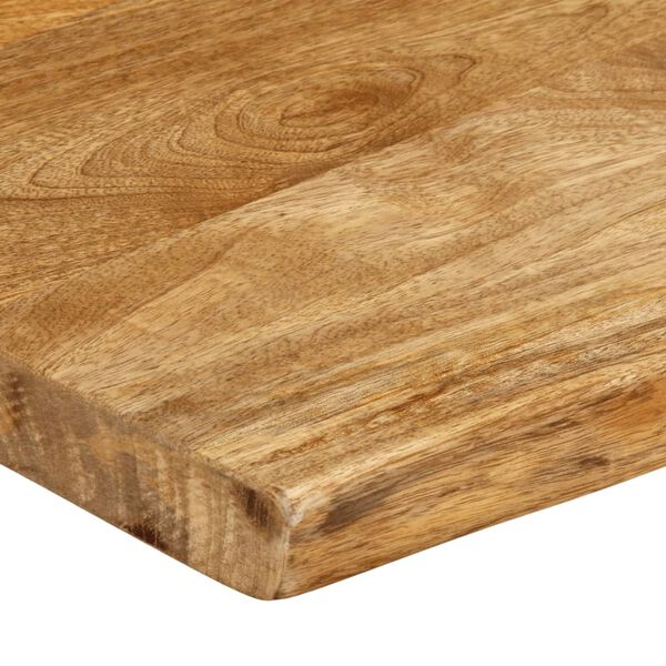 vidaXL Επιφάνεια Τραπεζιού 60x40x2,5 εκ. Live Edge Μασίφ Ξύλο Μάνγκο