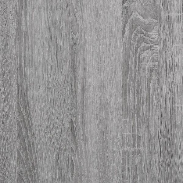 vidaXL Ραφιέρα Τοίχου Γκρι Sonoma 102x30x29 εκ. Επεξεργασμένο Ξύλο