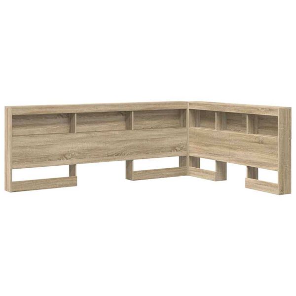 vidaXL Κεφαλάρι Αποθήκης με ράφι Sonoma Δρυς 150 cm Επεξεργασμένο ξύλο