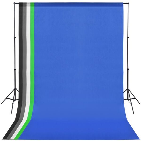 vidaXL Κιτ Φωτισμού Φωτογραφικού Στούντιο με Softbox και Φόντα
