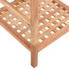 vidaXL Ραφιέρα Μπάνιου 35,5 x 35,5 x 79 εκ. από Μασίφ Ξύλο Καρυδιάς