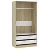 White_and_sonoma_oak