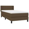 vidaXL &Kappa;&rho;&epsilon;&beta;ά&tau;&iota; Boxspring &mu;&epsilon; &Sigma;&tau;&rho;ώ&mu;&alpha; &Sigma;&kappa;&omicron;ύ&rho;&omicron; &Kappa;&alpha;&phi;έ 80x200 &epsilon;&kappa;. &Upsilon;&phi;&alpha;&sigma;&mu;ά&tau;&iota;&nu;&omicron;