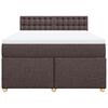 vidaXL &Kappa;&rho;&epsilon;&beta;ά&tau;&iota; Boxspring &mu;&epsilon; &Sigma;&tau;&rho;ώ&mu;&alpha; &Sigma;&kappa;&omicron;ύ&rho;&omicron; &Kappa;&alpha;&phi;έ 140x190 &epsilon;&kappa;. &Upsilon;&phi;&alpha;&sigma;&mu;ά&tau;&iota;&nu;&omicron;