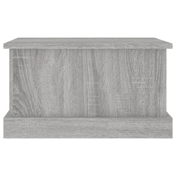 vidaXL Κουτί Αποθήκευσης Γκρι sonoma 50x30x28 εκ. Επεξεργασμένο Ξύλο
