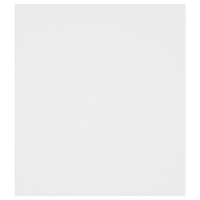 vidaXL Τραπέζι Βοηθητικό Λευκό 60 x 40 x 45 εκ. από Μοριοσανίδα