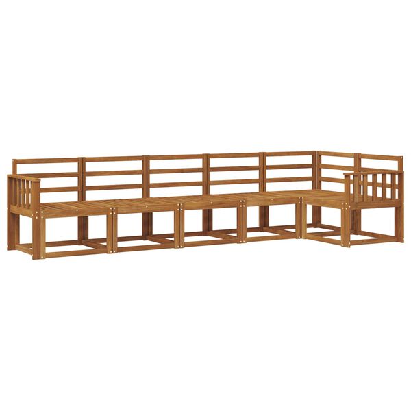 vidaXL &Sigma;&epsilon;&iota;&rho;ά &Kappa;&alpha;&nu;&alpha;&pi;έ &Epsilon;&xi;&omega;&tau;&epsilon;&rho;&iota;&kappa;&omicron;ύ 6 pcs &Phi;&upsilon;&sigma;&iota;&kappa;ό &Sigma;&tau;&epsilon;&rho;&epsilon;ό &Xi;ύ&lambda;&omicron; &Alpha;&kappa;&alpha;&kappa;ί&alpha;&sigmaf;