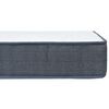vidaXL Στρώμα Boxspring 160x80x20 εκ. μέτριας απαλότητας Υφασμάτινο