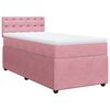 vidaXL &Kappa;&rho;&epsilon;&beta;ά&tau;&iota; Boxspring &mu;&epsilon; &Sigma;&tau;&rho;ώ&mu;&alpha; &Rho;&omicron;&zeta; 100x200 &epsilon;&kappa;. &Beta;&epsilon;&lambda;&omicron;ύ&delta;&iota;&nu;&omicron;