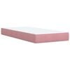 vidaXL &Kappa;&rho;&epsilon;&beta;ά&tau;&iota; Boxspring &mu;&epsilon; &Sigma;&tau;&rho;ώ&mu;&alpha; &Rho;&omicron;&zeta; 80 x 200 &epsilon;&kappa;. &Beta;&epsilon;&lambda;&omicron;ύ&delta;&iota;&nu;&omicron;