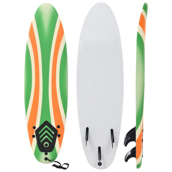 vidaXL Σανίδα Surf «Μπούμερανγκ» 170 εκ.