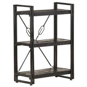 vidaXL &Beta;&iota;&beta;&lambda;&iota;&omicron;&theta;ή&kappa;&eta; &mu;&epsilon; 3 &Epsilon;&pi;ί&pi;&epsilon;&delta;&alpha; &Mu;&alpha;ύ&rho;&eta; 60x30x80 &epsilon;&kappa;. &Mu;&alpha;&sigma;ί&phi; &Xi;ύ&lambda;&omicron; &Mu;ά&nu;&gamma;&kappa;&omicron;