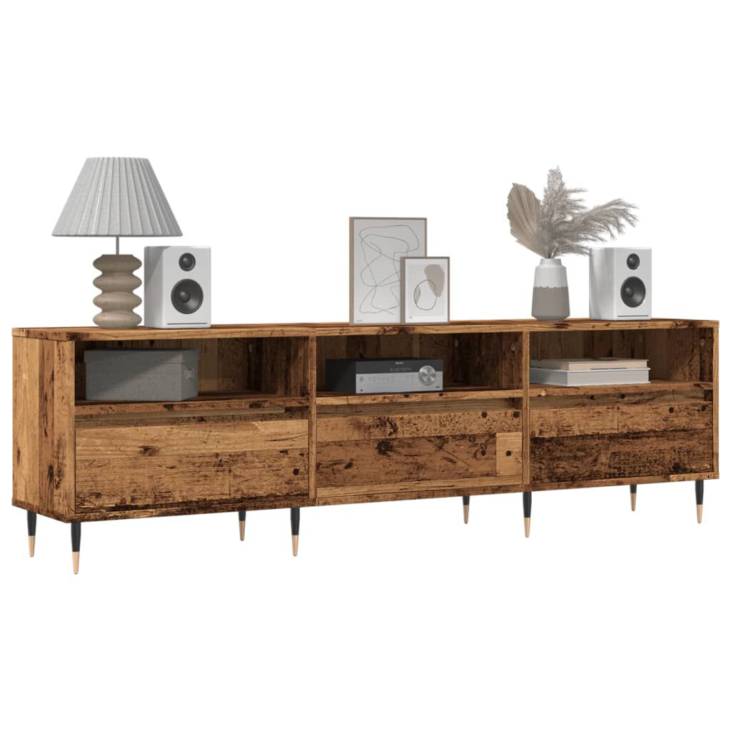 vidaXL Έπιπλο Τηλεόρασης Παλιό Ξύλο 150x30x44,5 εκ. Επεξεργασμένο Ξύλο