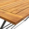 vidaXL Τραπέζι Κήπου Πτυσσόμενο 120 x 70 x 74 εκ. Μασίφ Ξύλο Ακακίας