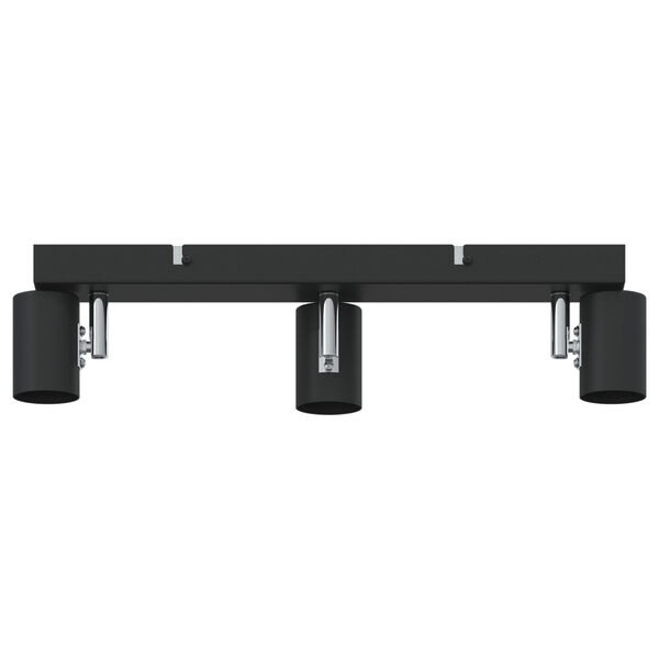 vidaXL Σποτ οροφής Μαύρο 38 x 6.5 x 11.5 εκ Ατσάλι