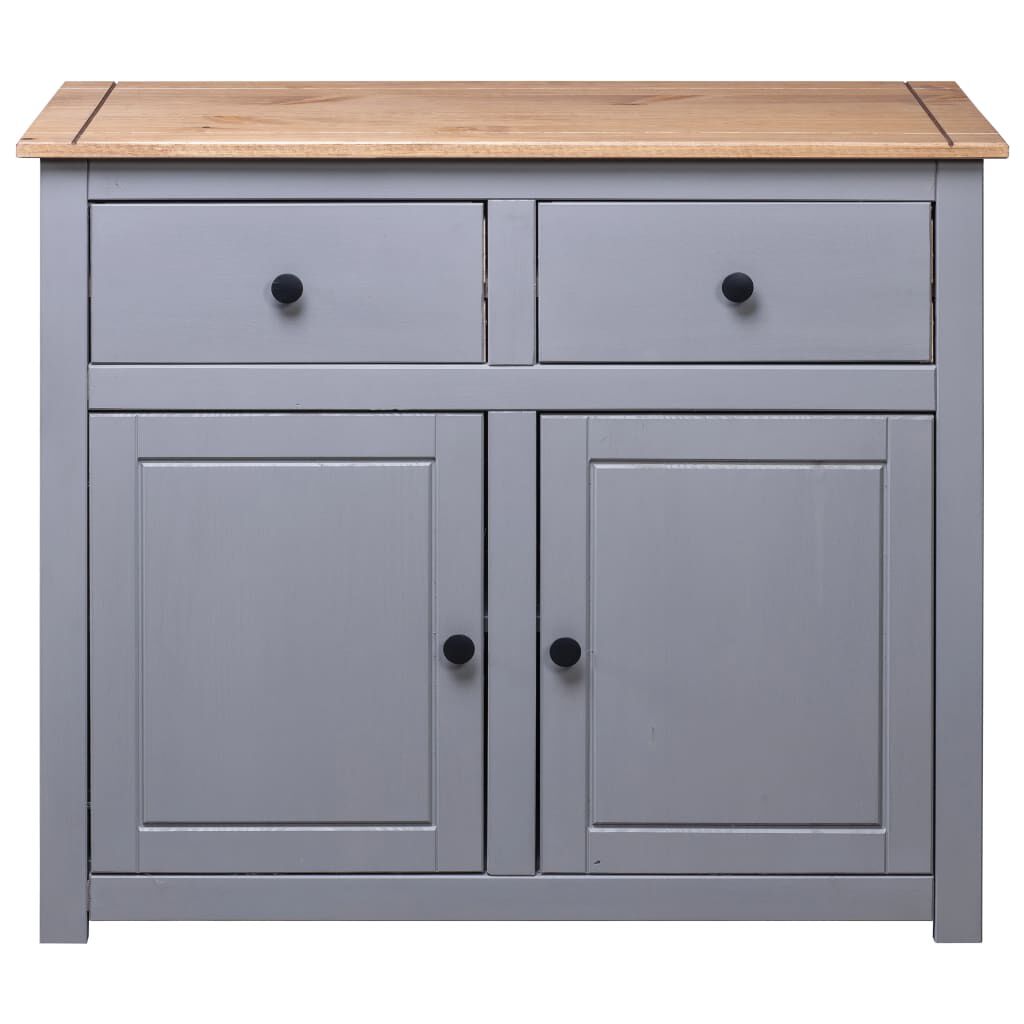 vidaXL Μπουφές 93 x 40 x 80 εκ. από Μασίφ Ξύλο Πεύκου Σειρά Panama