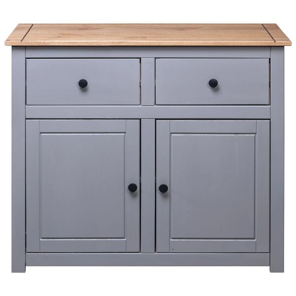 vidaXL Μπουφές 93 x 40 x 80 εκ. από Μασίφ Ξύλο Πεύκου Σειρά Panama