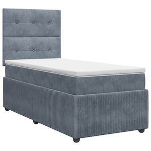vidaXL &Kappa;&rho;&epsilon;&beta;ά&tau;&iota; box spring &mu;&epsilon; &sigma;&tau;&rho;ώ&mu;&alpha; &Sigma;&kappa;&omicron;ύ&rho;&omicron; &Gamma;&kappa;&rho;&iota; &Mu;&omicron;&nu;ό &Beta;&epsilon;&lambda;&omicron;ύ&delta;&omicron;