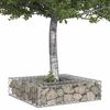 vidaXL &Alpha;&nu;&alpha;&sigma;&eta;&kappa;&omega;&mu;έ&nu;&omicron; &kappa;&rho;&epsilon;&beta;ά&tau;&iota; gabion &Alpha;&sigma;&eta;&mu;ί 80 x 80 x 20 cm