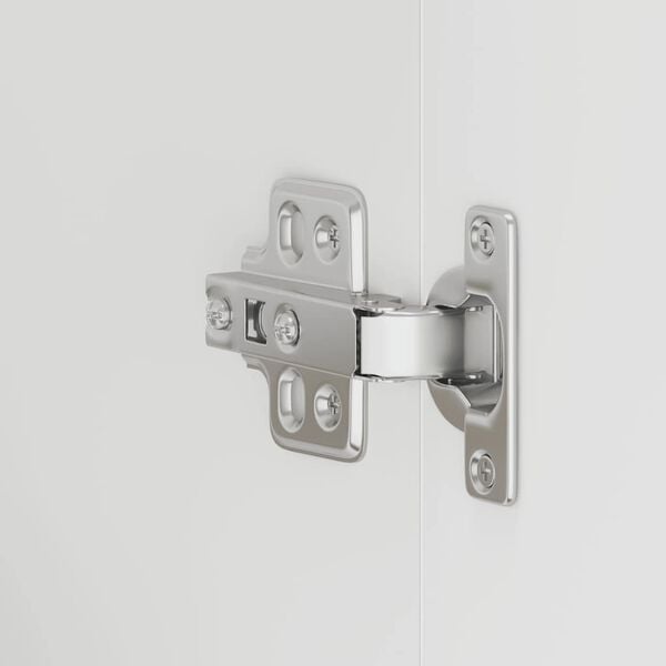 vidaXL Κάτω ντουλάπι κουζίνας "Lucca" High Gloss White