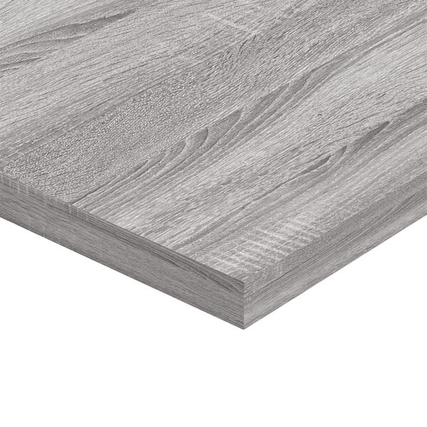 vidaXL Ράφια Τοίχου 4 τεμ. Γκρι Sonoma 40x30x1,5 εκ. Επεξεργ. Ξύλο