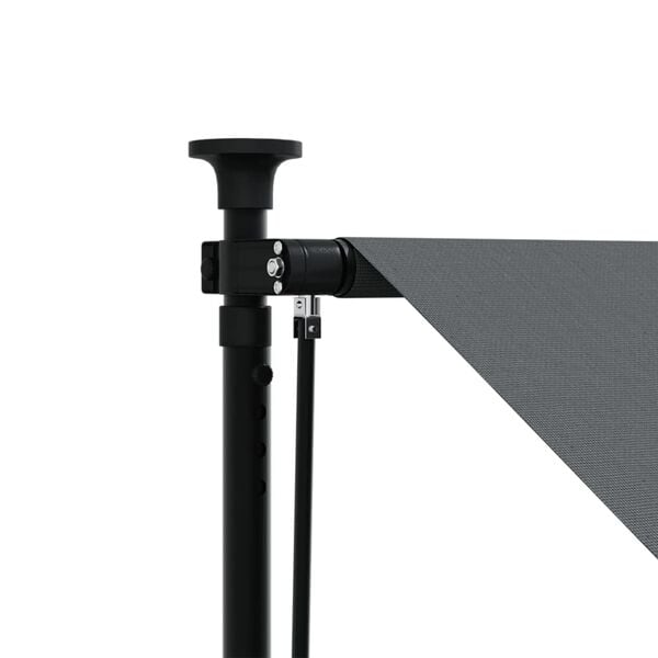 vidaXL Τέντα Συρόμενη Ανθρακί 100 x 150 εκ. από Ύφασμα και Ατσάλι