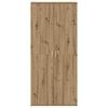 vidaXL &Nu;&tau;&omicron;&upsilon;&lambda;ά&pi;&alpha; &Pi;&alpha;&pi;&omicron;&upsilon;&tau;&sigma;&iota;ώ&nu; &mu;&epsilon; &rho;ά&phi;&iota; Artisan Oak 80 x 39 x 178 &epsilon;&kappa;