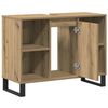 vidaXL &Nu;&tau;&omicron;&upsilon;&lambda;ά&pi;&iota; &Mu;&pi;ά&nu;&iota;&omicron;&upsilon; Artisan Oak 80 x 33 x 60 &epsilon;&kappa; &Epsilon;&pi;&epsilon;&xi;&epsilon;&rho;&gamma;&alpha;&sigma;&mu;έ&nu;&omicron; &xi;ύ&lambda;&omicron;
